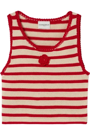 Claudie Pierlot Cotton crochet top