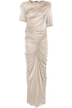 Atlein Ruched dress