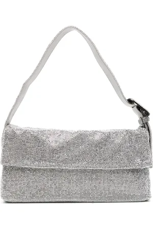 BENEDETTA BRUZZICHES Vitty rhinestoned shoulder bag