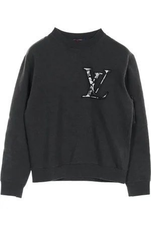 LOUIS VUITTON 2010s LV-appliqu?? sweatshirt