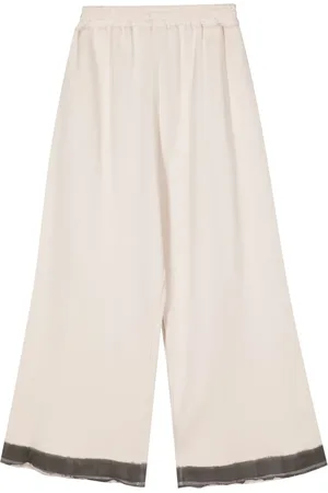 MELITTA BAUMEISTER Wide-leg cotton track pants