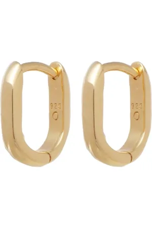 Missoma Ovate huggie earrings