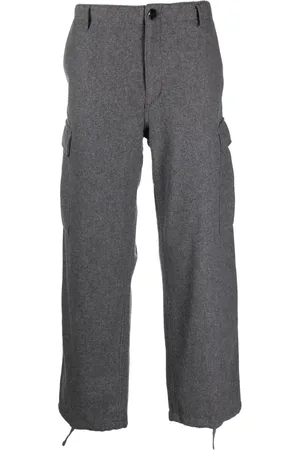 Kenzo Logo-appliqu?? wide-leg trousers