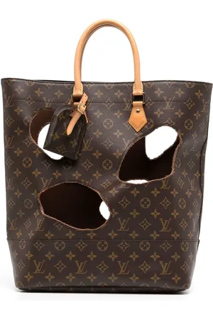 LOUIS VUITTON X Comme Des Gar??ons 2014 burned holes monogram tote bag