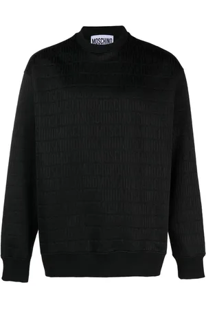 Moschino Jacquard logo jumper