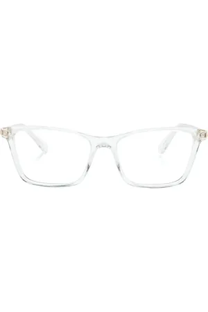 Swarovski Crystal-embellished square-frame glasses