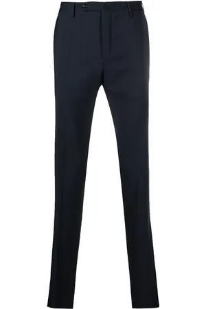 Incotex Slim-cut virgin wool trousers