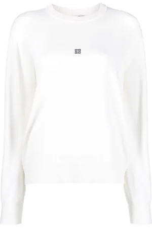 Givenchy Intarsia-logo wool-cashmere jumper
