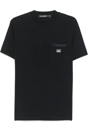 Karl Lagerfeld Logo-plaque T-shirt