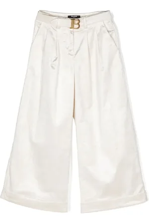 Balmain Wide-leg corduroy trousers