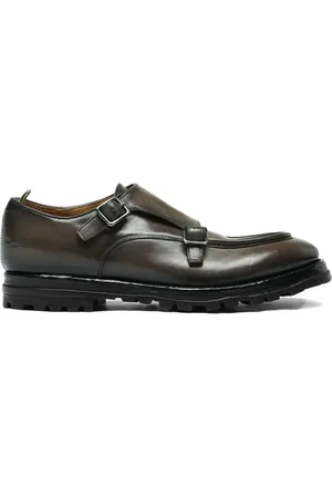 Officine creative Leather monk shoes