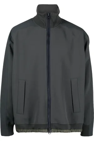 SACAI Funnel-neck zip-up jacket