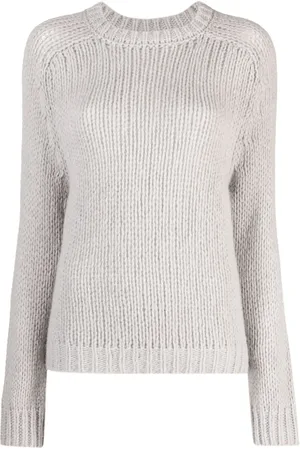 PESERICO SIGN Alpaca wool-blend crew-neck jumper