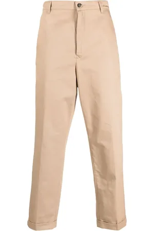 Kenzo Logo-patch straight-leg trousers