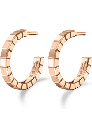 Chopard 18kt rose gold Ice Cube earrings