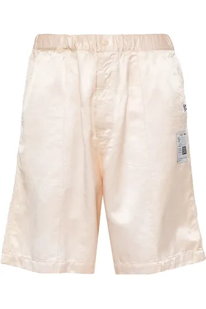 Maison Mihara Yasuhiro Satin bermuda shorts