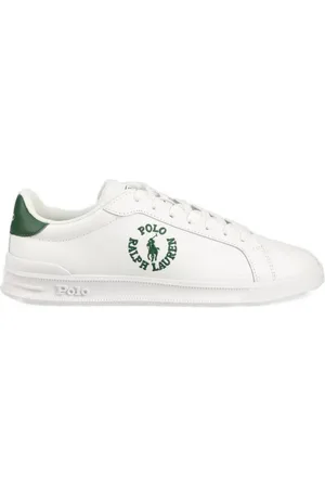 Ralph Lauren Heritage logo-embroidered sneakers