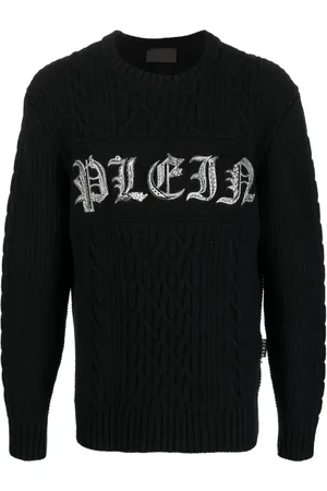 Philipp Plein Logo-print wool sweater