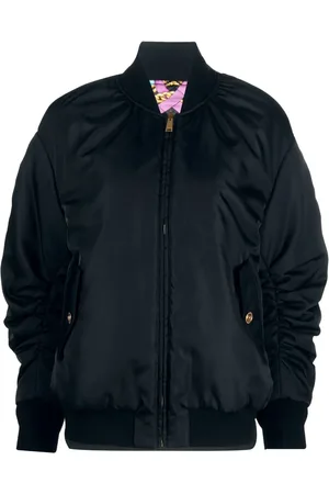 VERSACE I Ventagli-print reversible puffer jacket