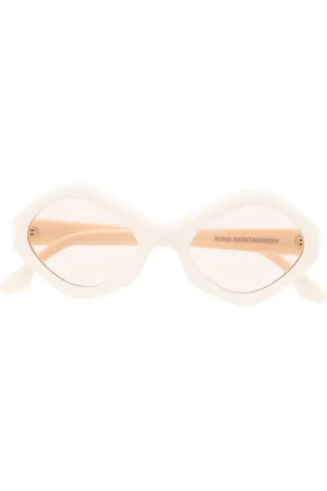 Kiko Kostadinov Octavia geometric-frame sunglasses