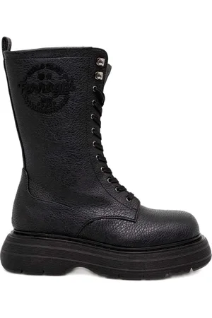 Chiara Ferragni Logo-rubberised ankle boots