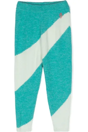 The Animals Observatory Crow logo-embroidered track pants