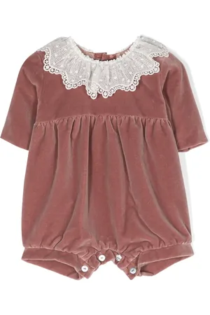 JESURUM BABY Piccolo Cà Foscari velvet romper