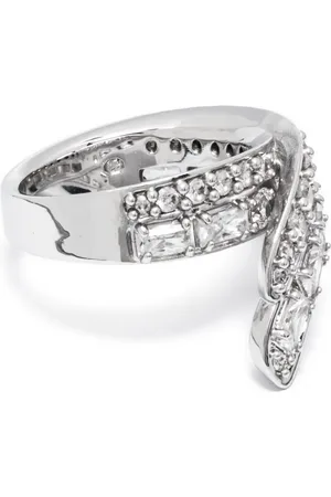 Swarovski Hyperbola crystal-embellished ring
