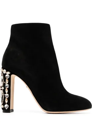 Dolce & Gabbana Crystal-embellished boots