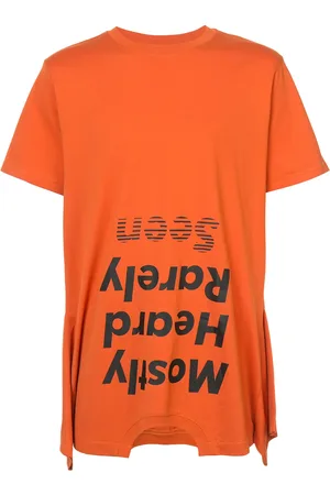 MOSTLY HEARD RARELY SEEN Upside down logo T-shirt