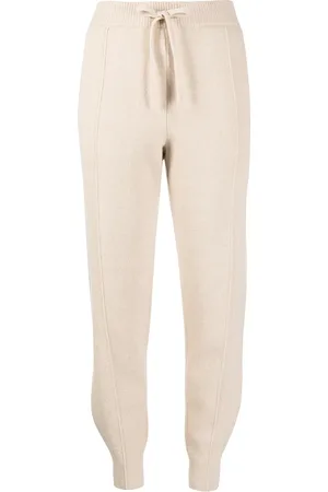 PRINGLE OF SCOTLAND Tapered-leg knitted trousers