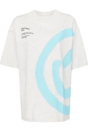 Izzue Smiley-print cotton T-shirt