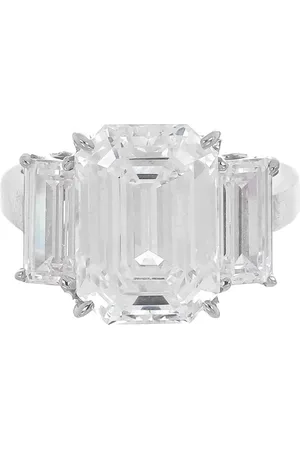FANTASIA BY DESERIO 14kt gold cubic zirconia ring