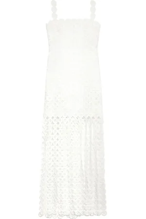 Simkhai Fringe-detail sleeveless dress