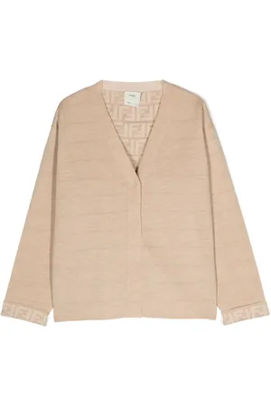 Fendi FF-motif reversible cardigan