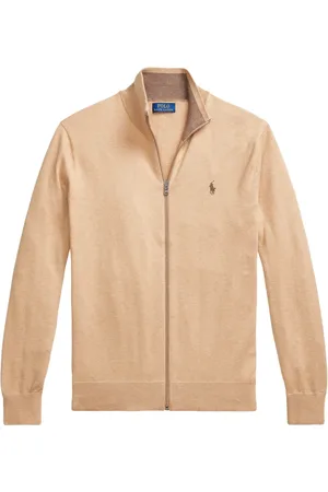 Ralph Lauren Polo Pony zip-front cotton sweatshirt