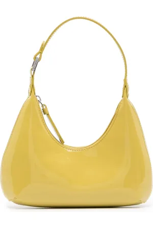 By Far Baby Amber patent leather shoulder bag
