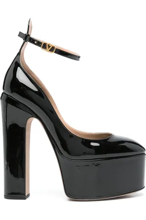 VALENTINO GARAVANI 160mm Tan-Go pumps