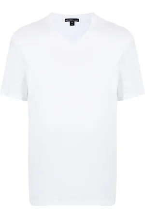 James Perse Luxe Lotus jersey V-neck T-shirt