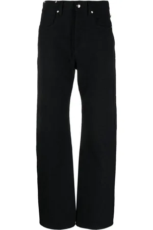 Fendi Logo-jacquard straight-leg cotton trousers