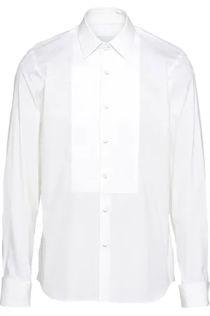 Prada Long-sleeved poplin shirt