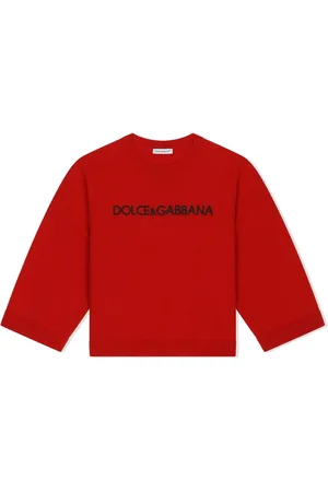 Dolce & Gabbana Logo-embroidered wool jumper