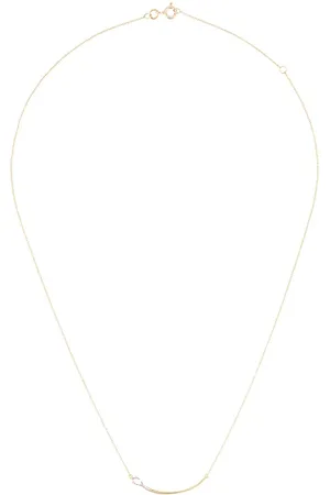 LE STER 18kt yellow diamond Bengal flare large necklace