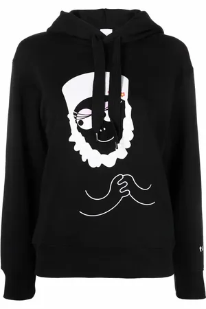 Patou Graphic-print cotton hoodie