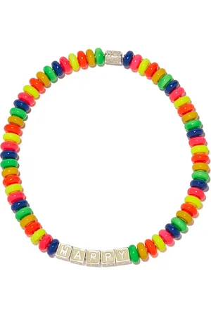 Lauren Rubinski Sterling Happy beaded necklace