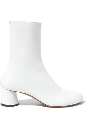 Proenza Schouler Sculpt leather ankle boots