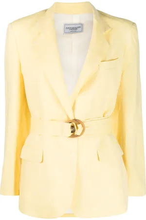 Forte Dei Marmi Belted linen blazer