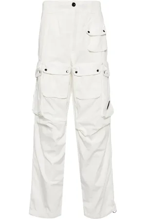 C.P. Company Drop-crotch cotton cargo pants
