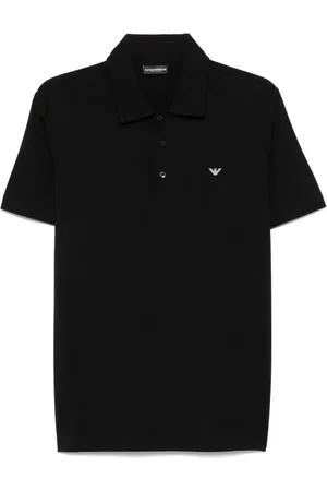 Emporio Armani Eagle-patch polo shirt