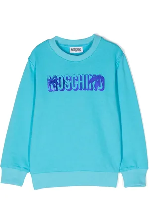 Moschino Logo-print cotton sweatshirt